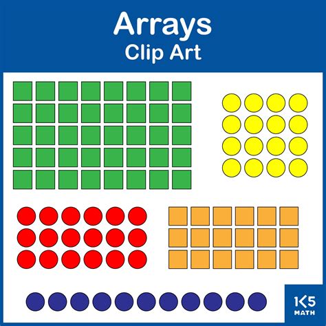 Array. An array in maths is an arrangement of objects, numbers or pictures in columns or rows. The purpose of an array is to help children understand multiplication and division. …
